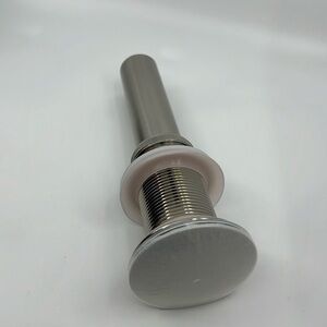 Brushed Nickel Vessel‎ Sink Pop-Up Drain